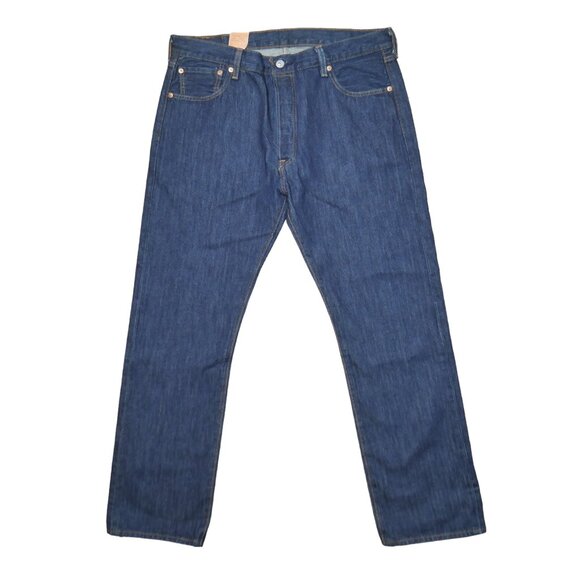 New Levi's 501 Men's Size 36x30 Original Fit Straight Leg Button Fly Jeans Stone - Picture 2 of 11